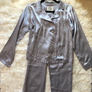 Vintage silk pajama top